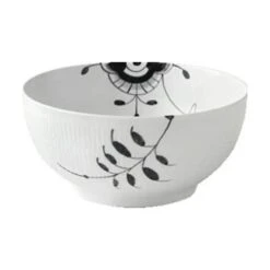 Royal Copenhagen 50 Royal Copenhagen Sort Mega Riflet Skål