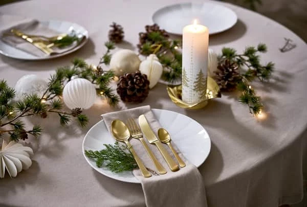 Royal Copenhagen Hvid Facet Tallerken 7 Royal Copenhagen Hvid Facet Tallerken - Billede 5