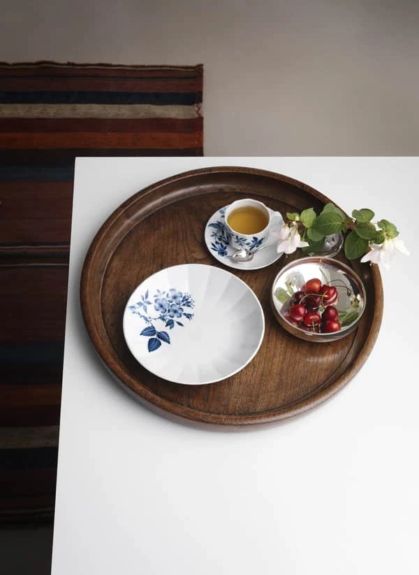 Royal Copenhagen Blomst Kop M. Underkop - Fuchsia 5 Royal Copenhagen Blomst Kop M. Underkop - Fuchsia - Billede 3