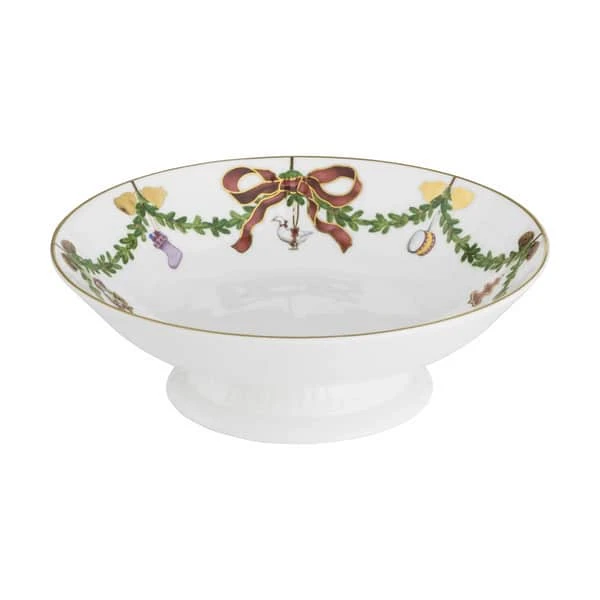 Royal Copenhagen Stjerne Riflet Jul Serveringsskål 3 Royal Copenhagen Stjerne Riflet Jul Serveringsskål