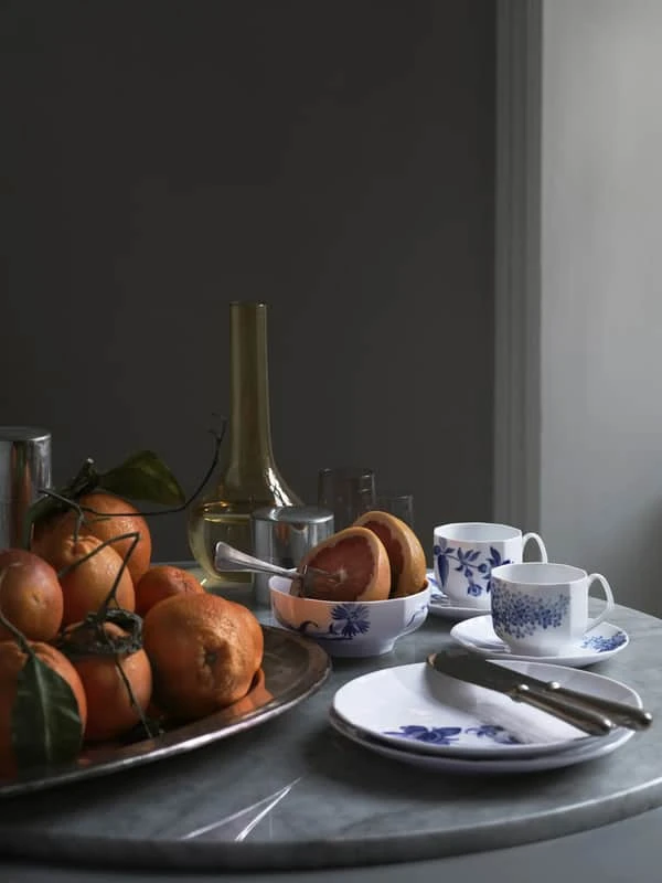 Royal Copenhagen Blomst Kop M. Underkop - Fuchsia 6 Royal Copenhagen Blomst Kop M. Underkop - Fuchsia - Billede 4