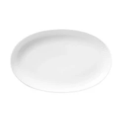 Royal Copenhagen Hvid Riflet Asiet