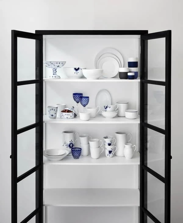 Royal Copenhagen Musselmalet Riflet Termokop 4 Royal Copenhagen Musselmalet Riflet Termokop - Billede 2