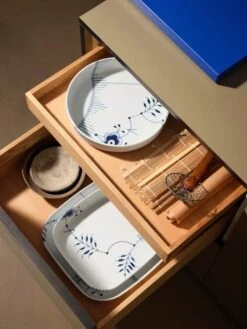 Royal Copenhagen Blå Mega Riflet Fad -Royal Copenhagen 3990 7ca1a2b2 2c16 459b 96e0 84c898ef0bb8