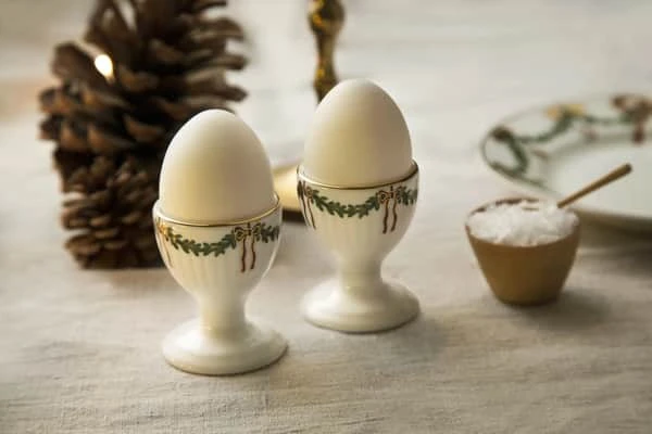 Royal Copenhagen Stjerne Riflet Jul Æggebæger - 2 Stk. 4 Royal Copenhagen Stjerne Riflet Jul Æggebæger - 2 Stk. - Billede 2