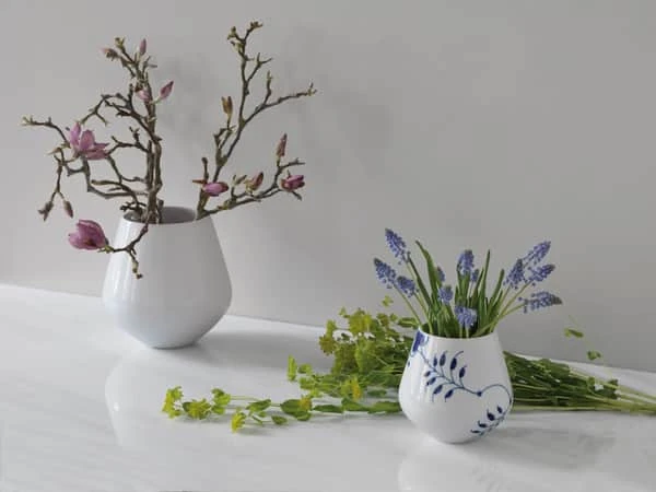 Royal Copenhagen Blå Mega Riflet Vase 5 Royal Copenhagen Blå Mega Riflet Vase - Billede 3