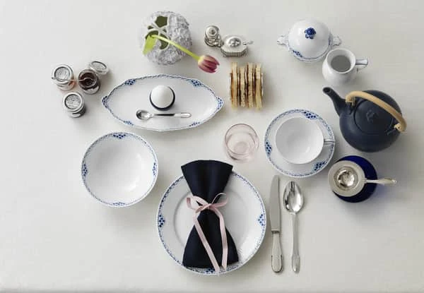 Royal Copenhagen Prinsesse Frokosttallerken 7 Royal Copenhagen Prinsesse Frokosttallerken - Billede 5