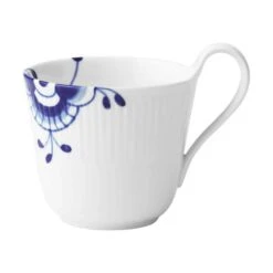 Royal Copenhagen Blå Mega Riflet Kop