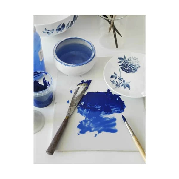 Royal Copenhagen Blomst Tallerken - Iris 7 Royal Copenhagen Blomst Tallerken - Iris - Billede 5