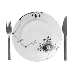 Royal Copenhagen Sort Mega Riflet Frokosttallerken #6 -Royal Copenhagen 3990 f205eeca 9655 40fb 9d8b b843cba4a18b